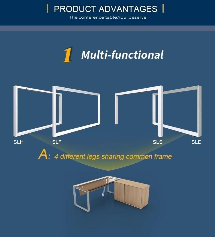 Factory Price Director Table Design Furniture Manager Office Executive Desk