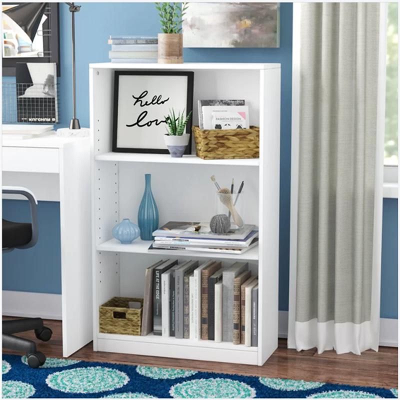 Wooden Three-Layer Simple Storage Bookshelf 0485