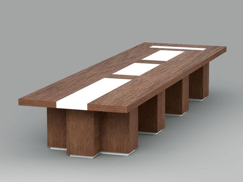 Modern Design Wooden Top Office Meeting Room Conference Table