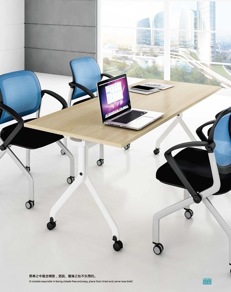 Modular Office Folding Training Table Foldable Conference Desk Meeting Table Design
