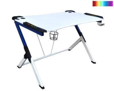 Judor Stability Design Computer PC RGB Gaming Desks LED Gaming Table PC Desk Gaming Desk