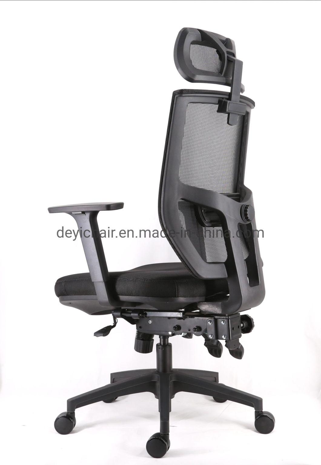 Armrest Optional with Lumbar Support Simple Function Seat up and Down Mechanism Nylon Base Manger Medium Backrest Office Chair