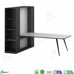 Simple Wooden Office Furniture Conference Table with Cabinet