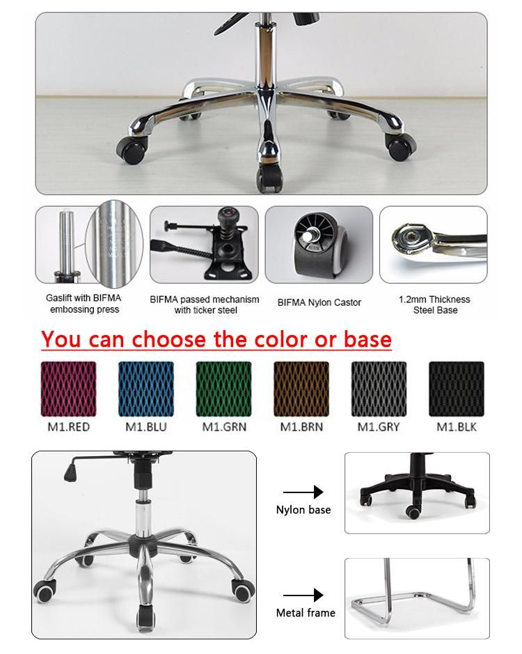 Office Staff Meeting Stackable Training Waiting Chairs for Conference Room