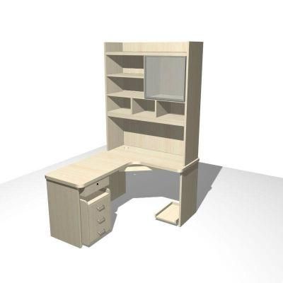 Attractive Combination Bookcase Desk Household