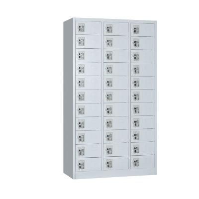 Narrow Steel Office Multi Door Locker