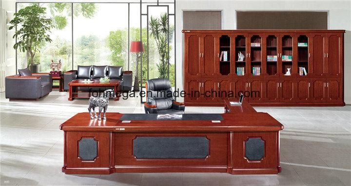 Modern Wood Luxury Office Desk Set for Company Office Use (FOH-A8A261)