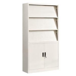 Modern Design Adjustable Shelves Factory Direct Sale Library Office Open Goods Books Open Magazine Cabinet