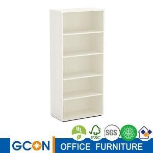 Economic Laminated Furniture Tall White Bookcase