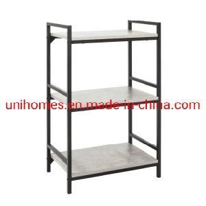 Bookshelf, Industrial Bookcase, Free Standing Ladder Shelf, Utility Organizer Shelves