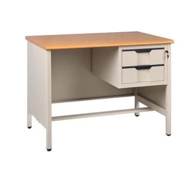 MDF Top Classic Metal Computer Office Desk