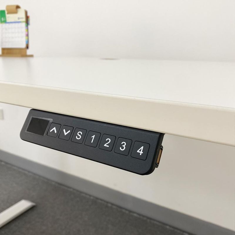 Metal Office Furniture Dual Motor Electric Standing Desk Height Adjustable Office Desk