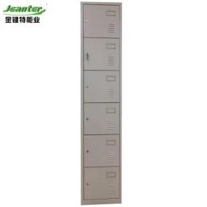 Hot Small Iron 5 Door Steel Metal Wall Clothes Changing Locker with Lock