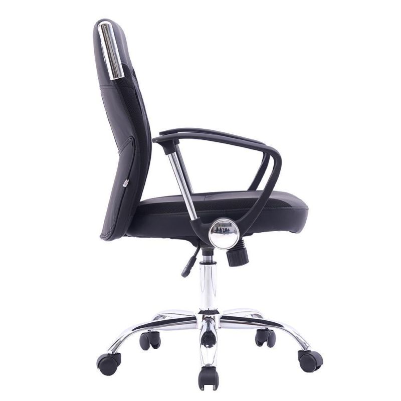 Reclining PU Leather Gaming Office Chair with Wheels