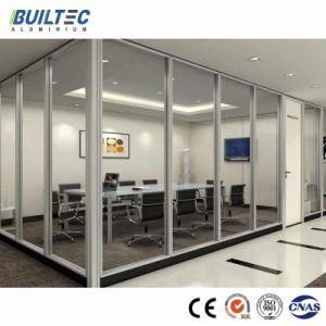 Building Material Powder Coating Aluminum Frame Glass Wall Panel Office Partition