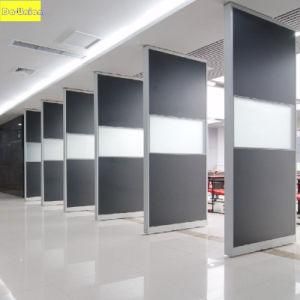 Operable Wooden Partitions for Office Room