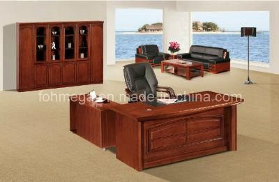 Executive Office Table Desk with Side Drawers and Pedestal (FOHA-5918)