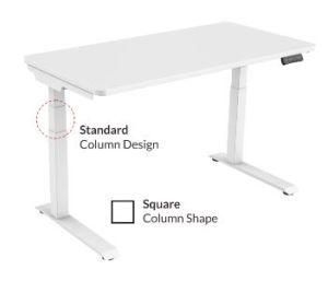 Height Adjustable Sit-Stand Dual Motor Foldable Full Desk Table Furniture