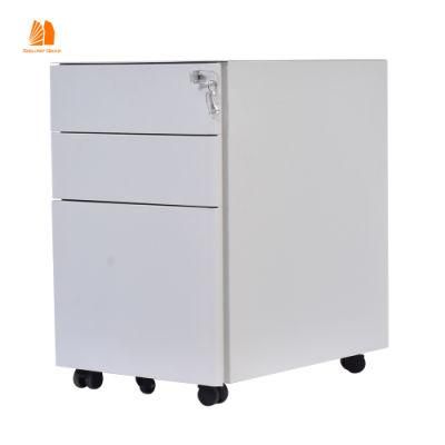 High Quality Cabinet with 3 Drawers Mobile Pedestal