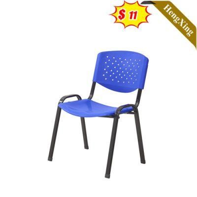 Cheap Price Popular Blue PP Plastic Chairs School Office Conference Training Chair
