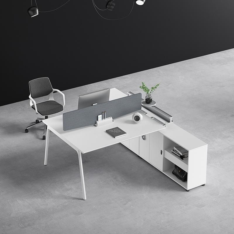 High Quality Modern Furniture Two Seat Office Workstation Office Computer Desk