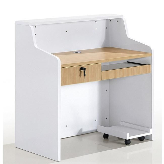 Hl-030 2021 Top Quality Mix Color Salon Reception Table Consult Table for Sale Cashier Desk Check-out Counter Checkstand