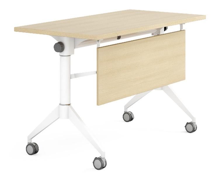 Removable and Foldable Study Table Training Table Wtih Laminated Table Top