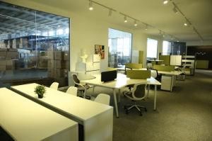 New Design 120 Degree 3 Seats Office Cubicle Workstation