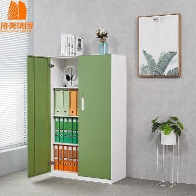 Wholesale Cheap Green Wardrobe Cabinet Bedroom Furniture Wood Wardrobe Cabinet