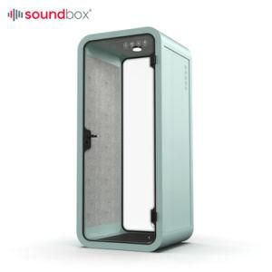 1 Person Phone Booth Call Pod Office Use Easy Install Modular Phone Booth for Sale Office Pod