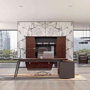 Best Selling Simple Design Executive L Shape MDF Wooden Desktop Office Desk Table