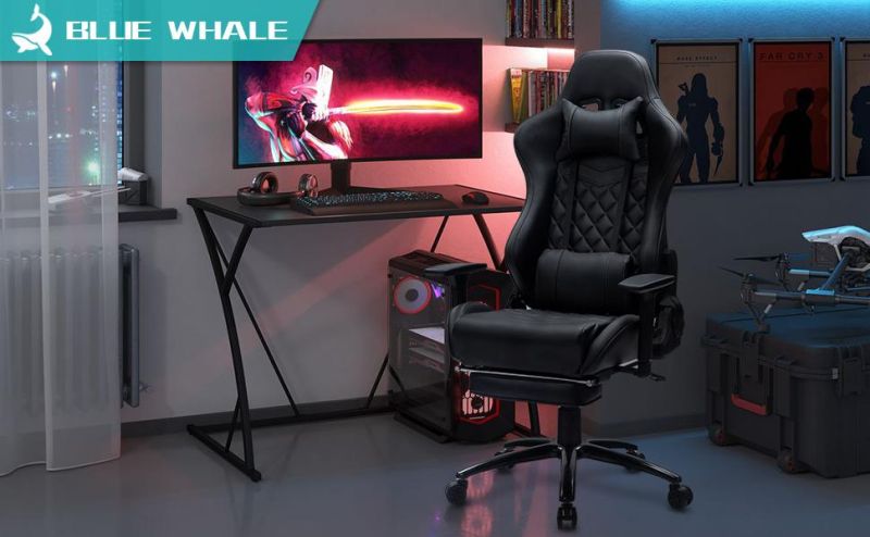 High Quality Swivel Raclining Adjustable Gaming Chair with Massage