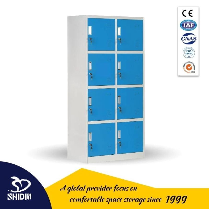 Storage Cabinets Metal Locker 8 Compartment Steel Locker