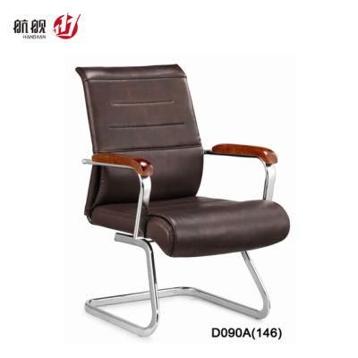 American Style Middle Back Guest Meeting Bow Shape Office Chair