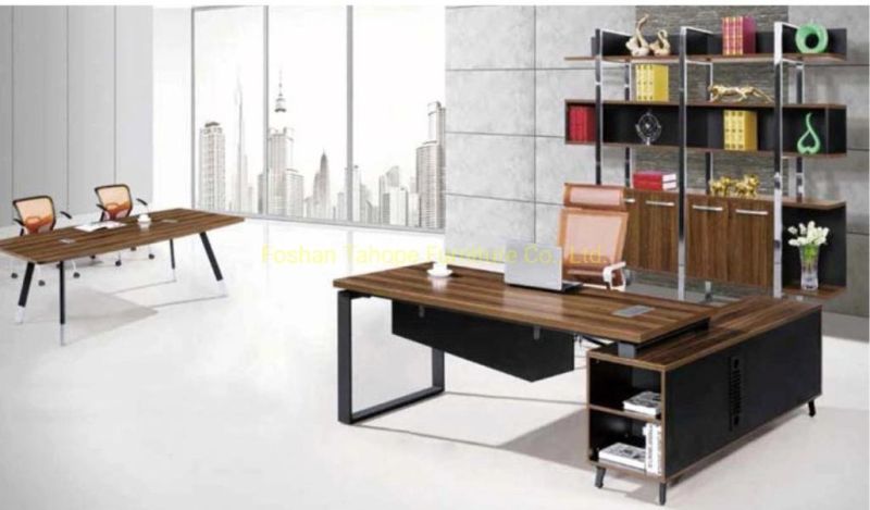 African Style Office Furniture Melamine Executive Wooden Office Desk