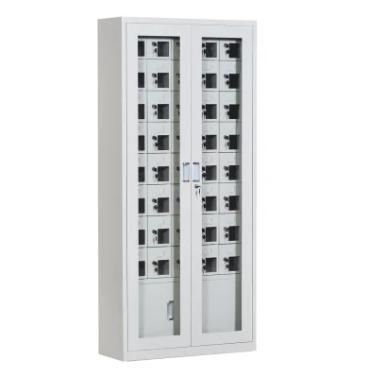 High Quality Phone Storage Cabinet Metal Charging Station Safe Cell Phone Charge Locker Station