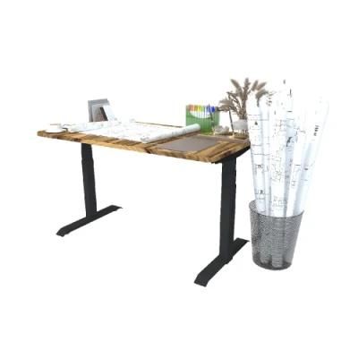 1100-1700mm Study Adjustable Height Table Metal Computer Office Laptop Stand Rising Desk Jc35ts-R12r-Th