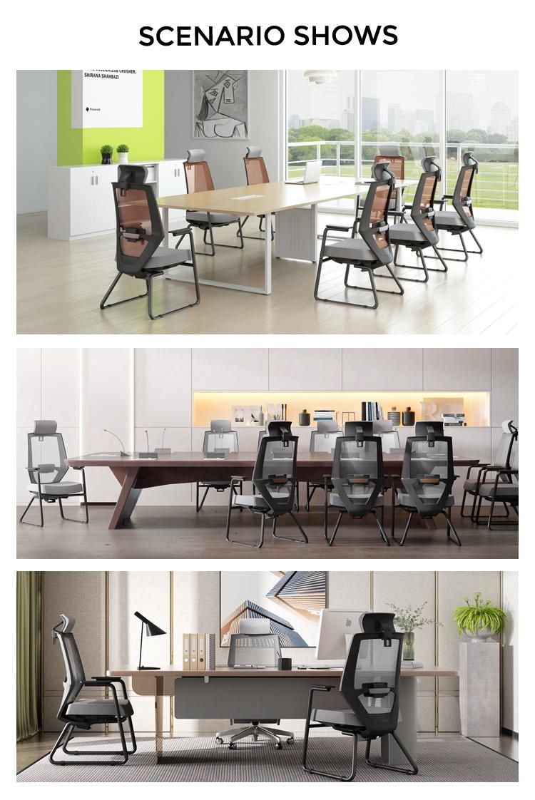 Factory Direct Sale Steel Mesh Swivel Style High Back Ergonomic Office Chair