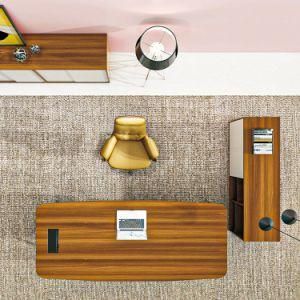 2020 Newest Design Execusive Manager Wood Latest Design Office Desk