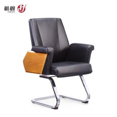 with 180 Deg Resilient Mechanism Office Furniture Executive Visitor Conference Leather Office Chair