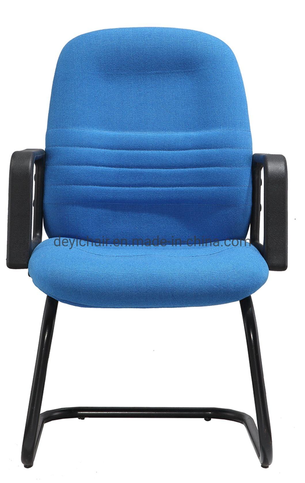 25mm Tube 2.0mm Thinckness Metal Coated Black Frame with PP Arms Medium Back Conference Chair