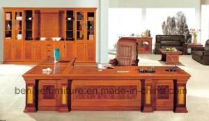 L Shape Modern Office Wood Furniture Executive Desk (BL-XY012)