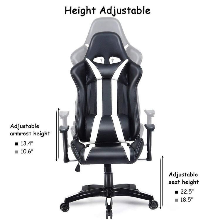 (SIMONA) Gaming Chair Racing Office Chair High Back Computer Desk Chair PU Leather Chair