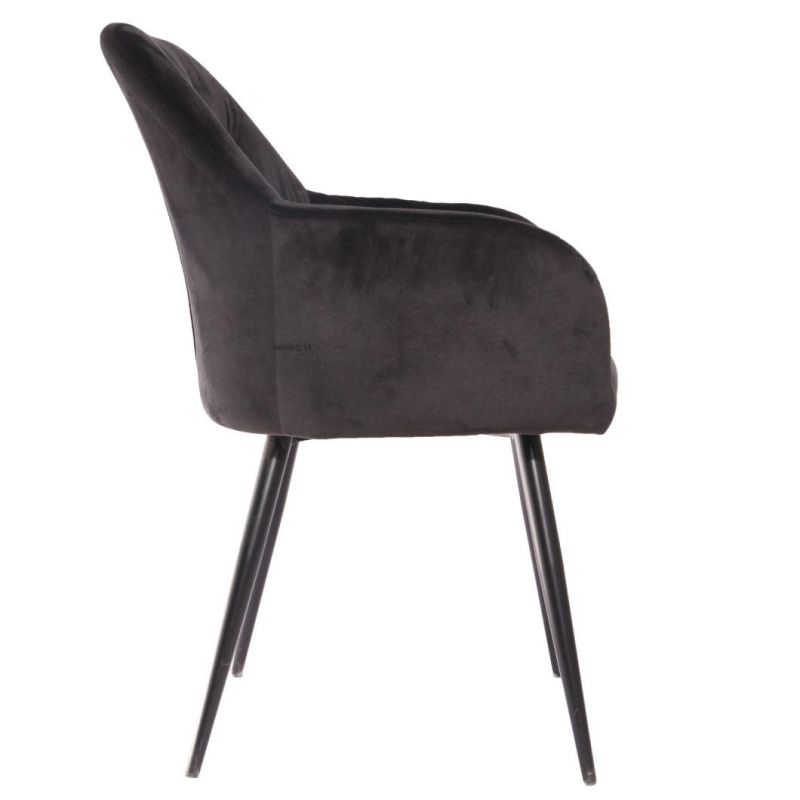 Velvet Chair Postmodern Nordic Style Classic Design Denmark Tradition Leisure Accent Single Sofa