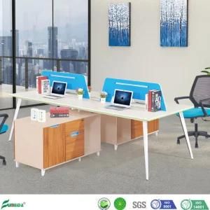 Furniture 2/4/6 Seater Office Desk Partition Workstation with Swivel Chair