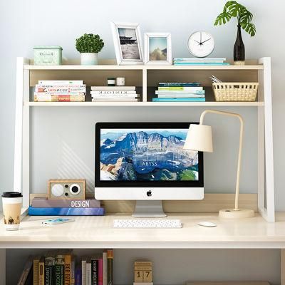 Simple Bookshelf Desk Shelves Desktop Bookcase Simple Desk Household Furniture 0006