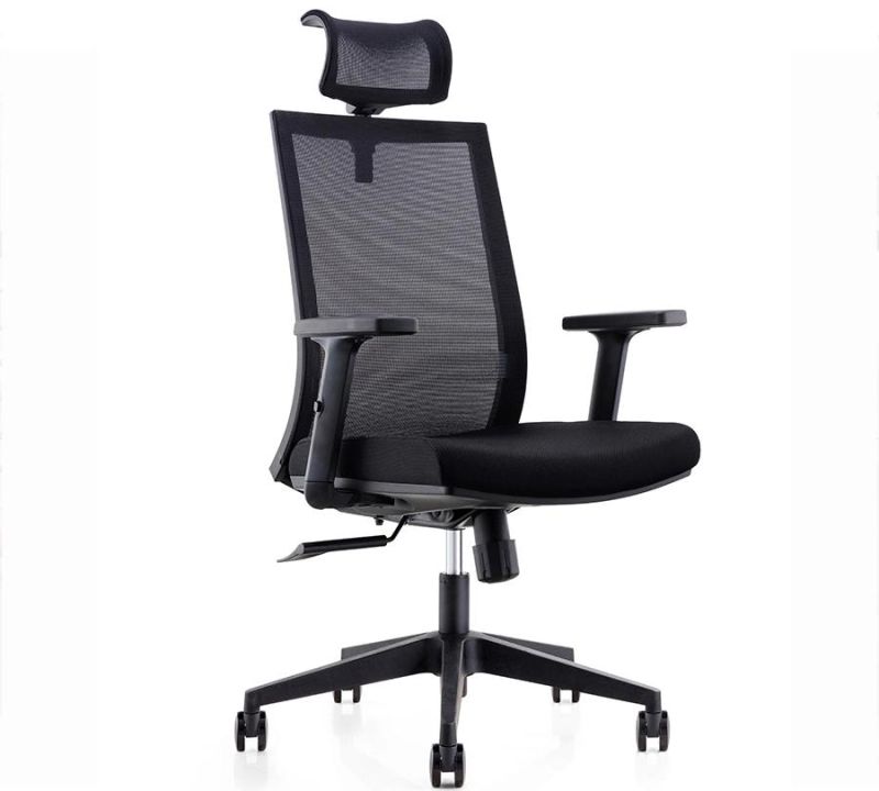 High Back Manager Executive Mesh Chair Black Office Swivel Chair