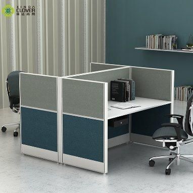 Good Price Simple Office Computer Table Face to Face 2 Person Office Furnitue Workstation