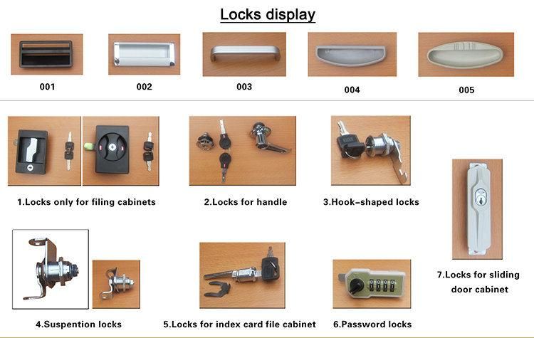 Metal Tool Cabinet Office Furniture 4 Adjustable Shelves 2 Swing Door Filing Cabinet Cupboard