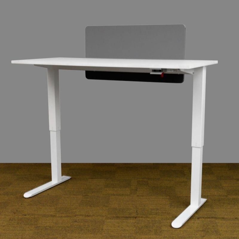 Modern Furniture Manual Height Adjustable Desk Frame Office Workstation Computer Table (MA017)